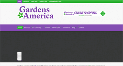 Desktop Screenshot of gardensamerica.com